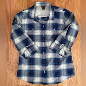 Eddie Bauer Women’s Adventurer Long-Sleeve Button-Down Shirt, Size XS